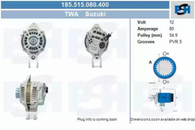 CV PSH 185515080400 -
